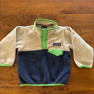 Toddler Patagonia synchilla snap fleece